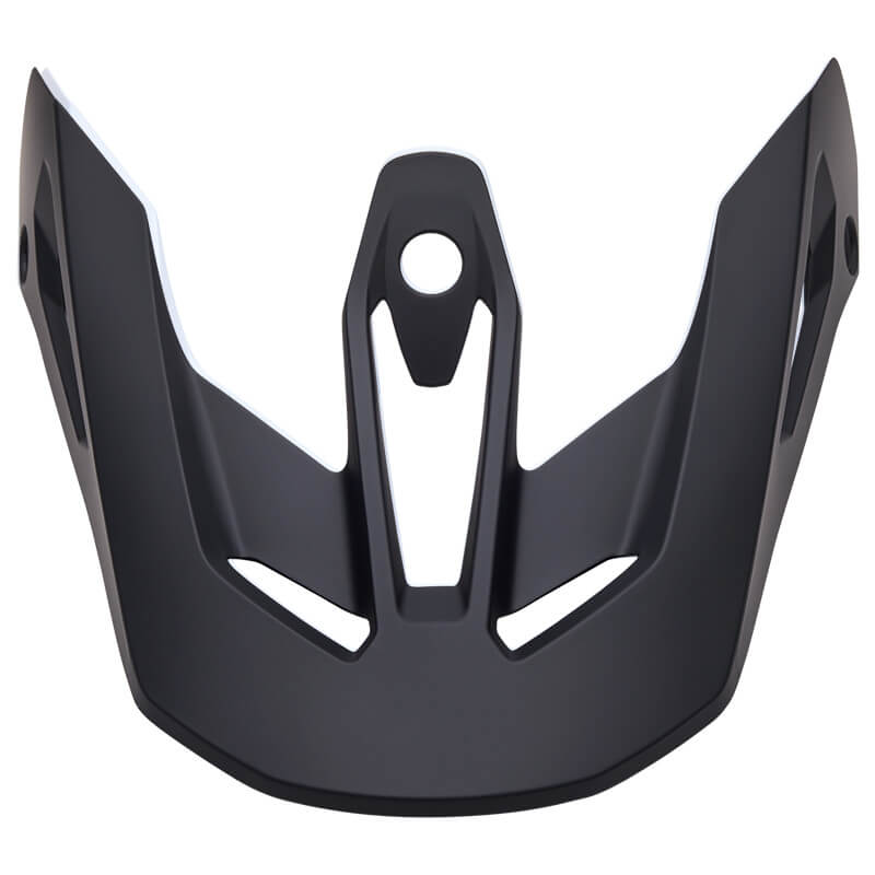 visiere casque fox racing v3 rs solid noir mat 2025