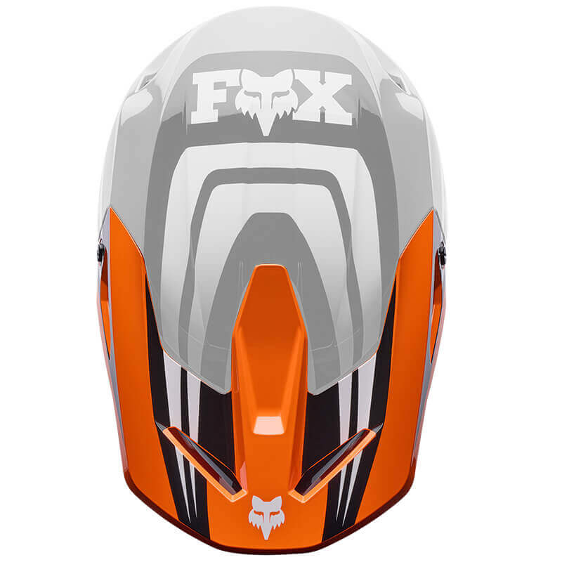 visiere fox racing draft orange 27
