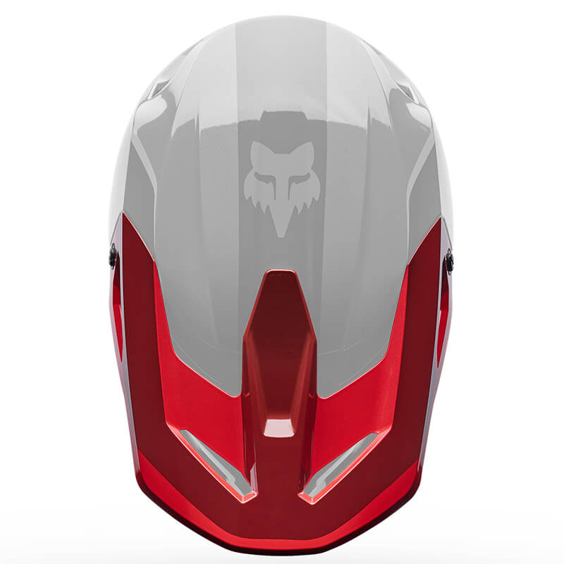 visiere fox racing raid rouge 27