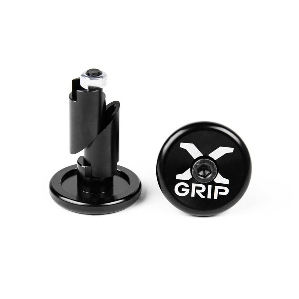 x grip embout guidon noir