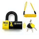 Antivol Bloque Disque Alarme AUVRAY XTREM Mini Alert Classé SRA