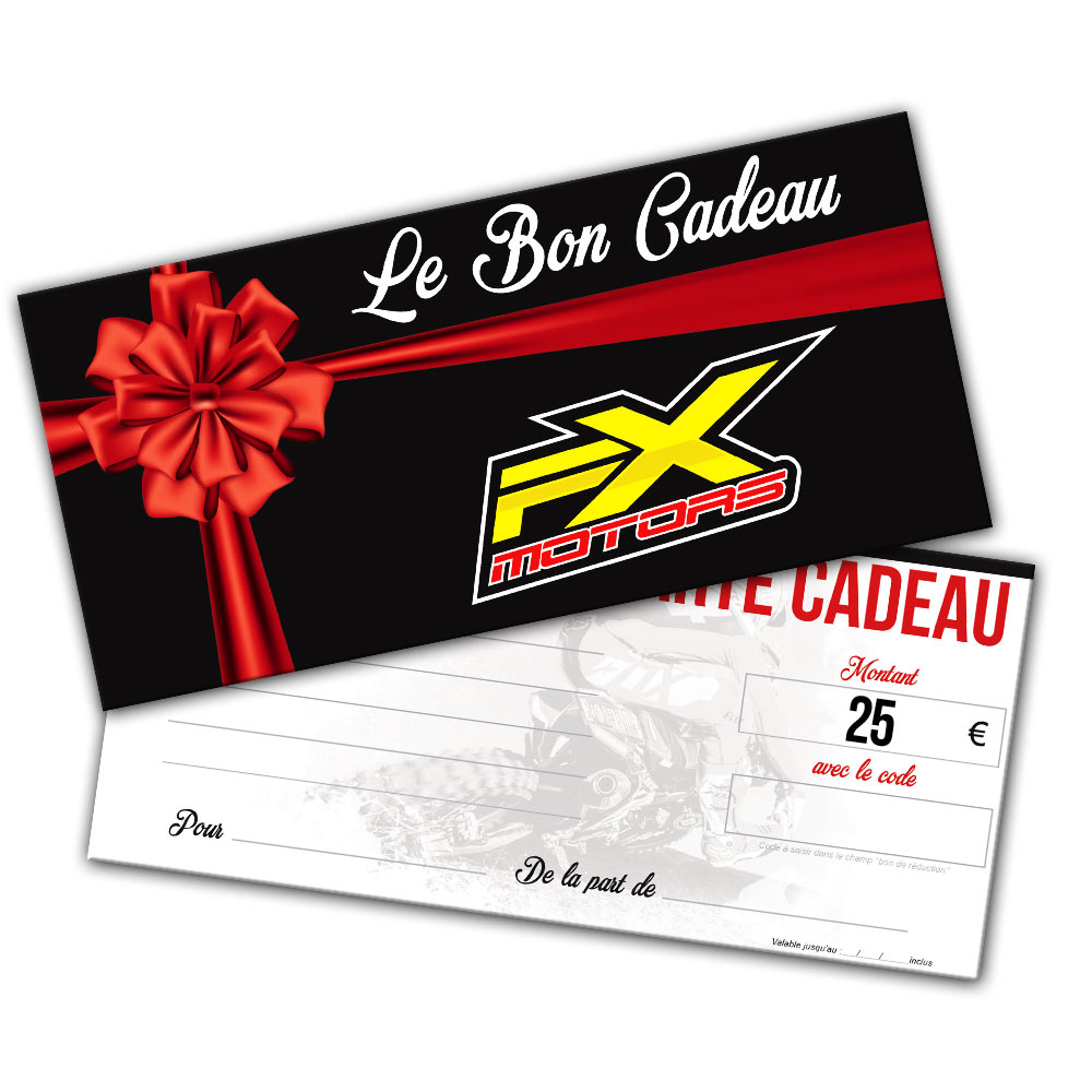 BON CADEAU FX MOTORS - 25€