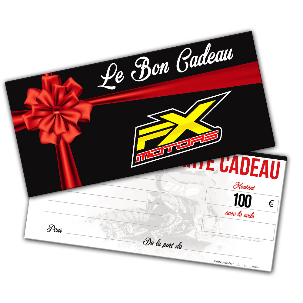 BON CADEAU FX MOTORS - 100€