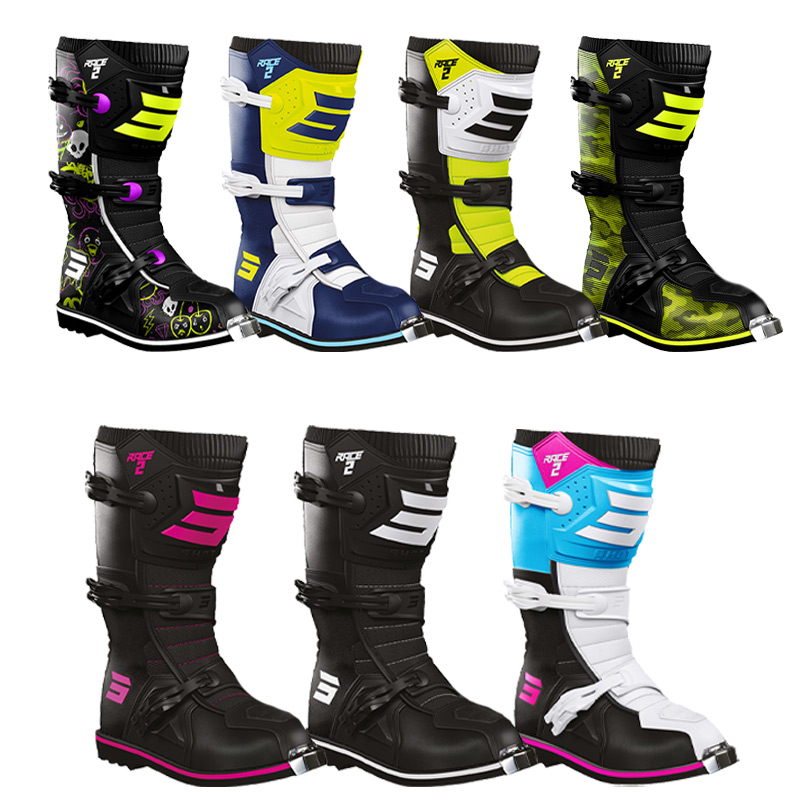 Bottes Enfant Motocross Shot Race 2