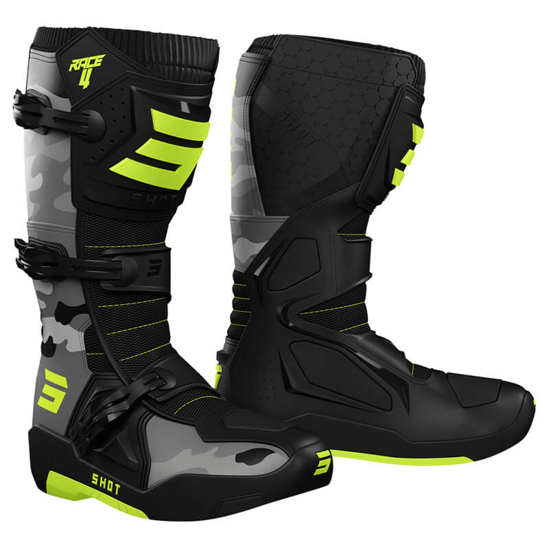 Bottes Motocross Shot Race 4 Camo