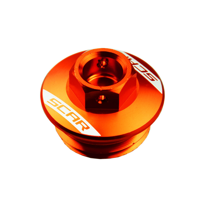 Bouchon de vidange d'huile Moose Racing orange magnétique KTM 990