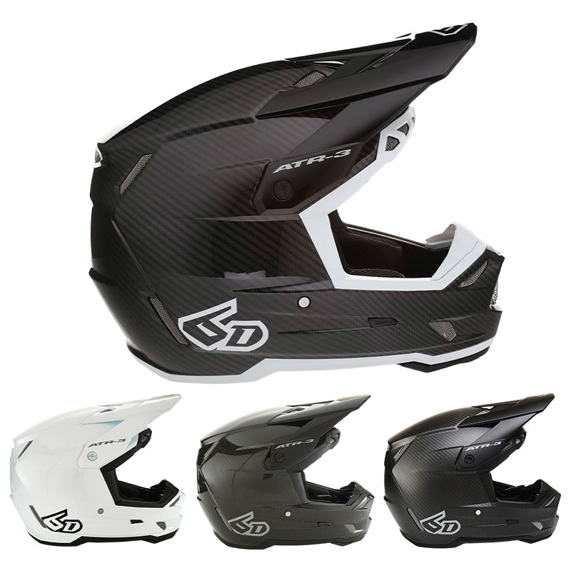 Casque Cross 6D ATR-3 Solid