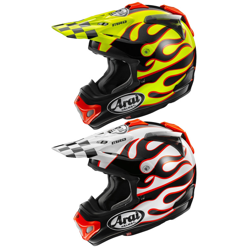 Casque Cross ARAI MX-V EVO Flame