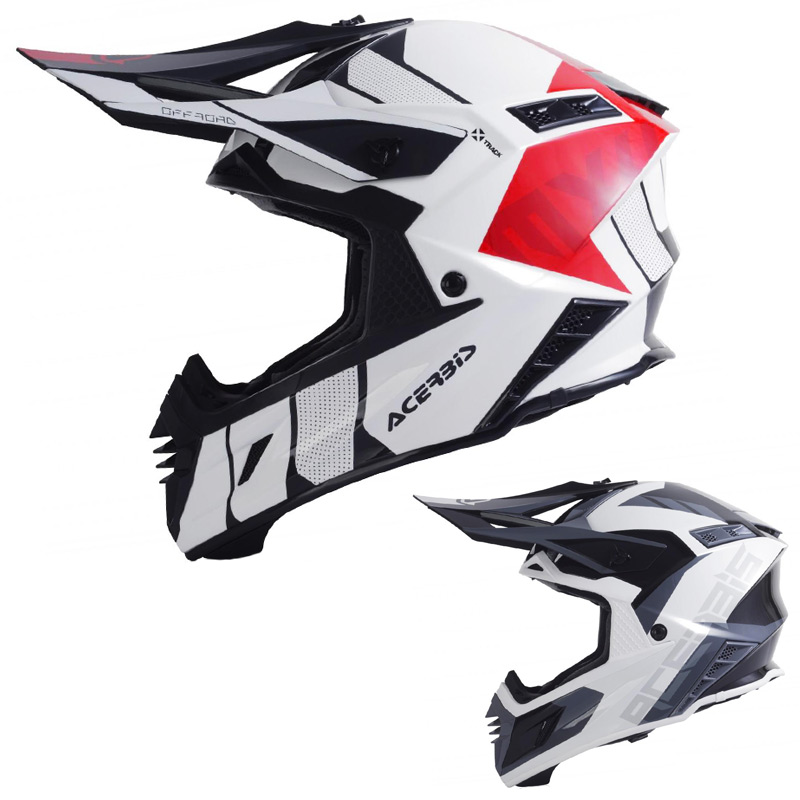 Prix Recommandé 149 euros Acerbis Casque Active integral Enduro Quad Supermoto offre spéciale!!