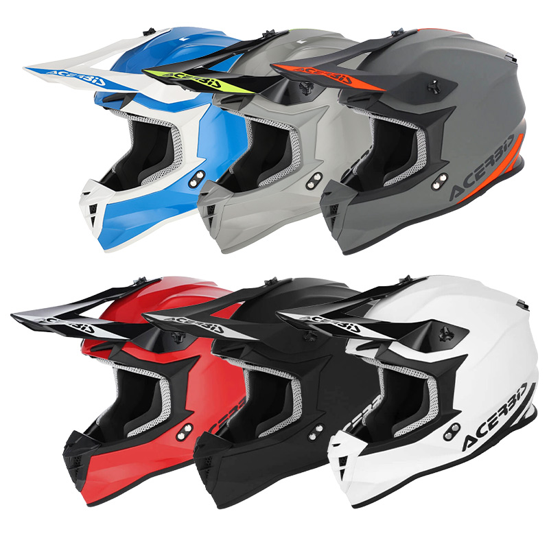 Casque Cross Acerbis Linear Solid Color 2025