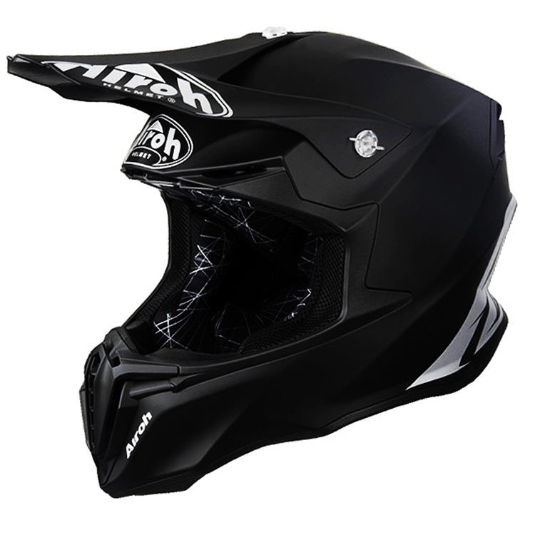 Casque Cross Airoh Twist Color Noir Mat 2019 Fx Motors