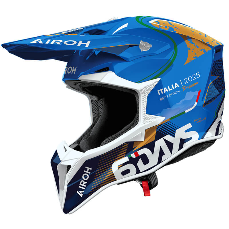 Casque Cross Airoh Wraaap 6 Days Italy 2025