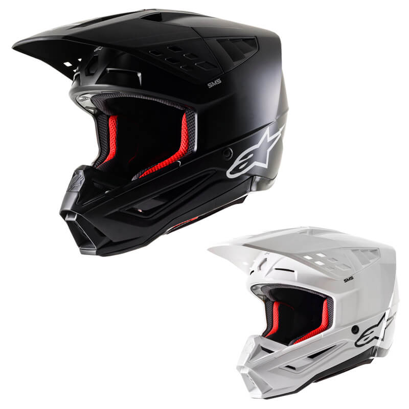 Casque Cross Alpinestars Supertech S-M5 Solid 2025