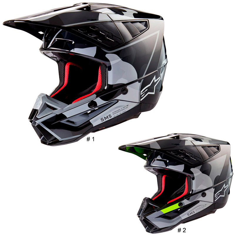 Casque Cross Alpinestars Supertech S-M5 Rover 2 2025