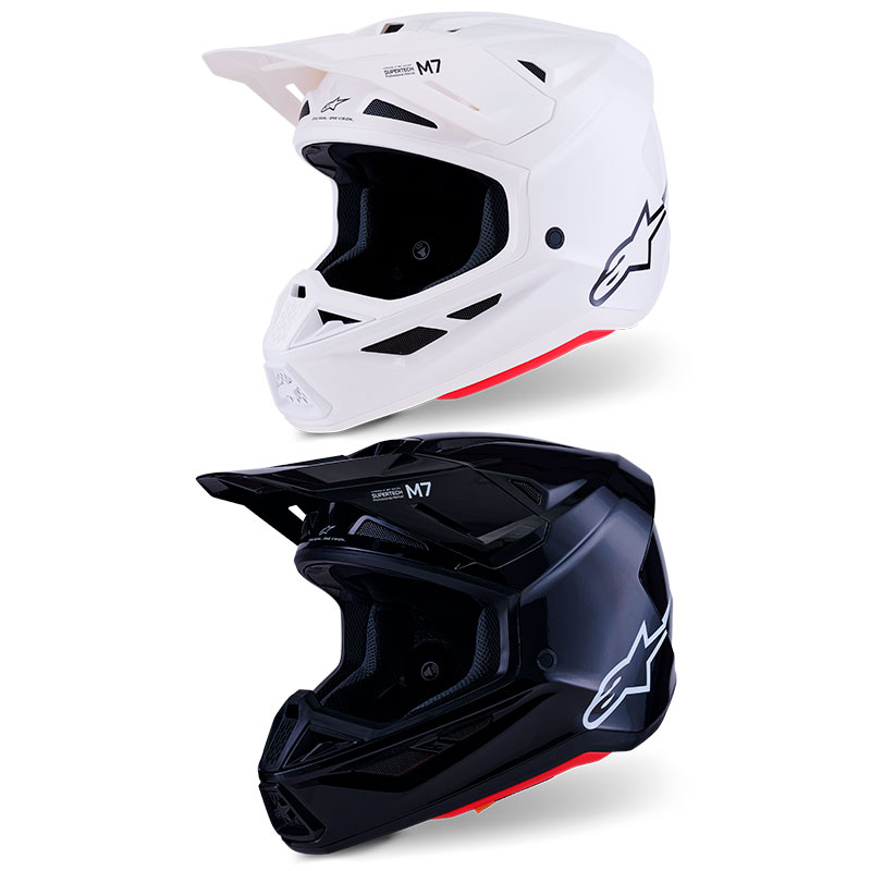 Casque Cross Alpinestars Supertech S-M7 Solid 2026