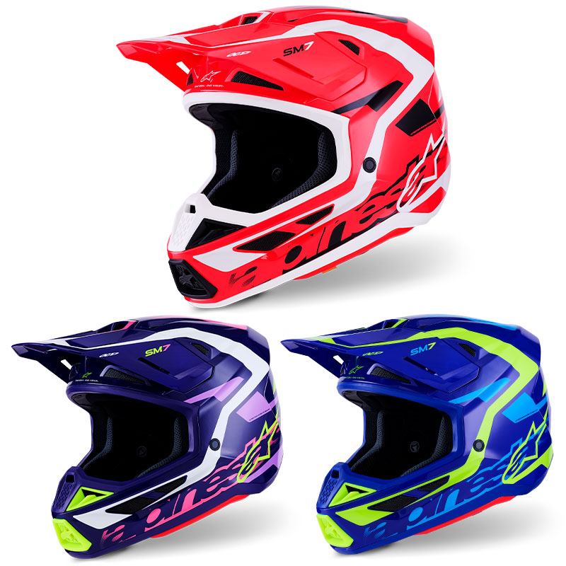 Casque Cross Alpinestars Supertech S-M7 Deed 2026