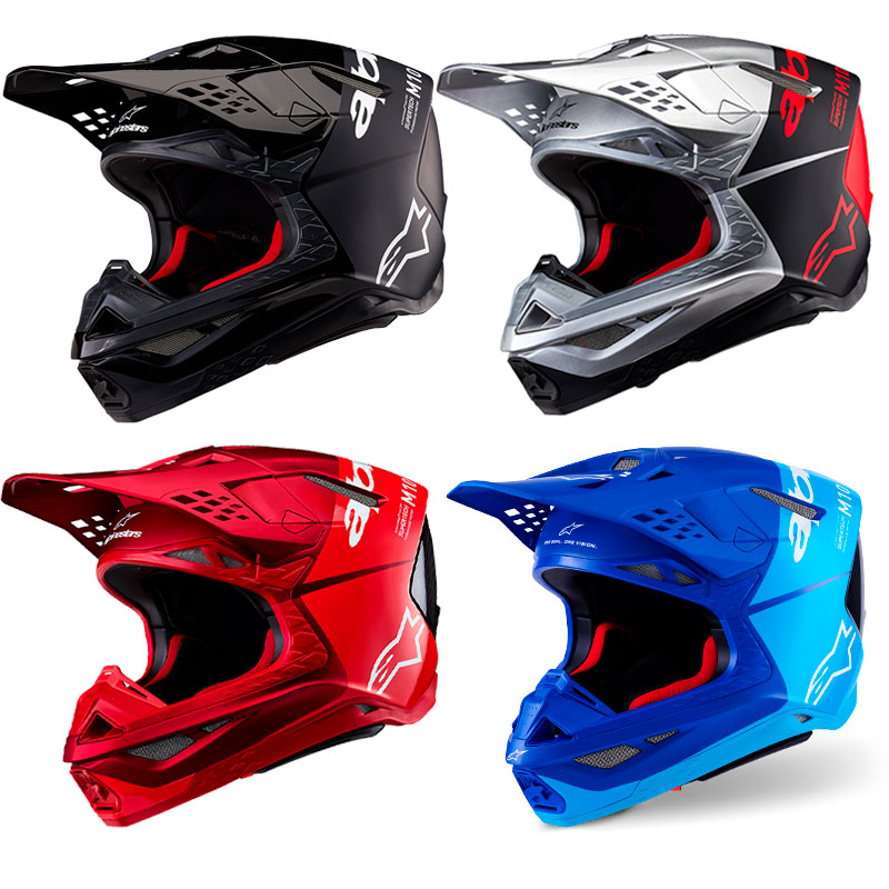 Casque Cross Alpinestars Supertech S-M10 Flood 2026