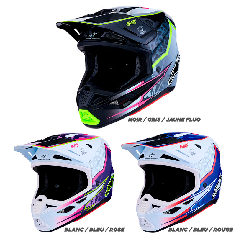 Casque Cross Alpinestars S-M7 Blaster 2027