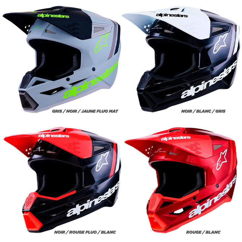 Casque Cross Alpinestars S-M3 Radium 2027