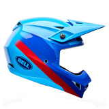 Casque Cross Bell MX-10 MIPS Aviator Blue/Red