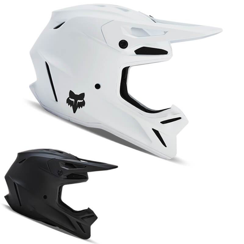 Casque Cross Enfant Fox Racing V3 Solid 2026.