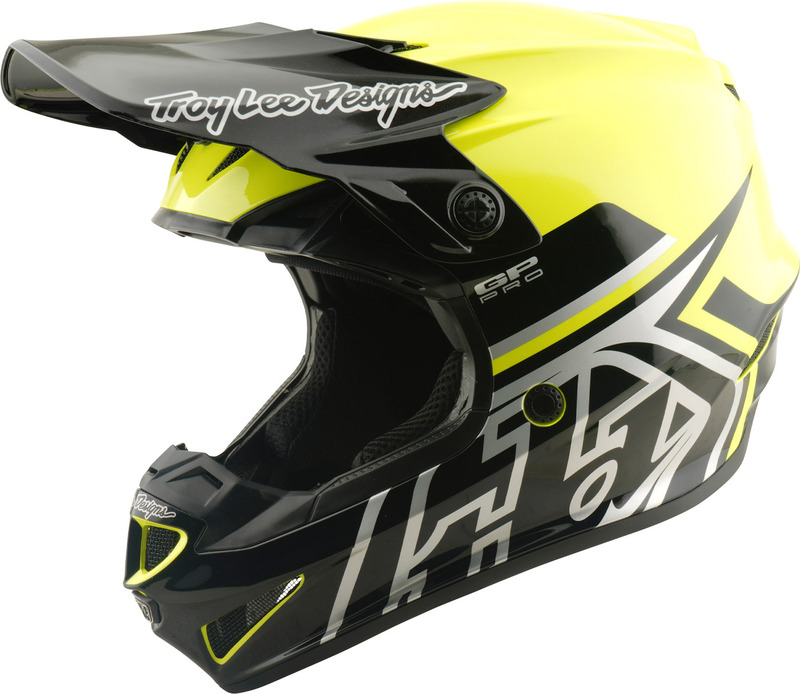 Casque Cross Enfant Troy Lee Designs GP Pro Mono Jaune