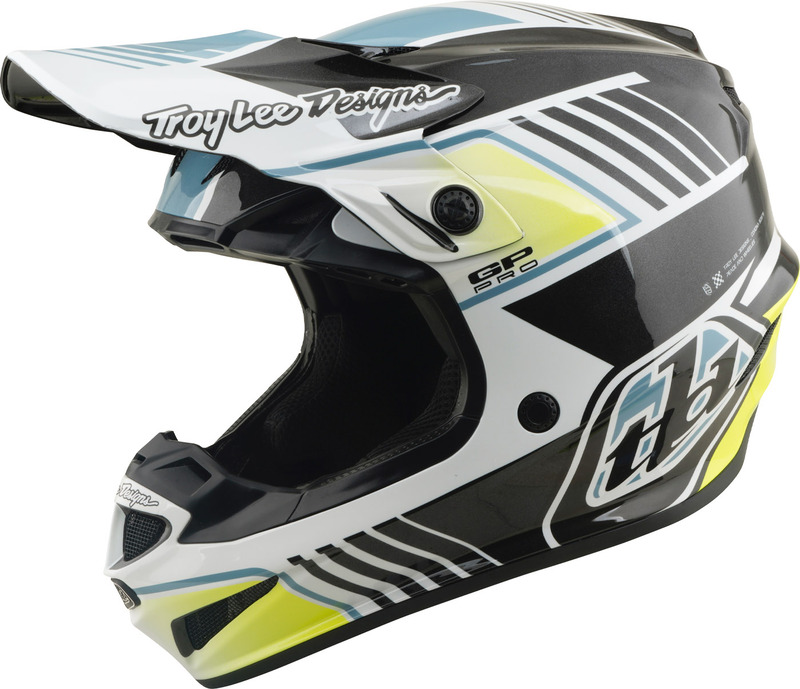 Casque Cross Enfant Troy Lee Designs GP Pro Segment Gris