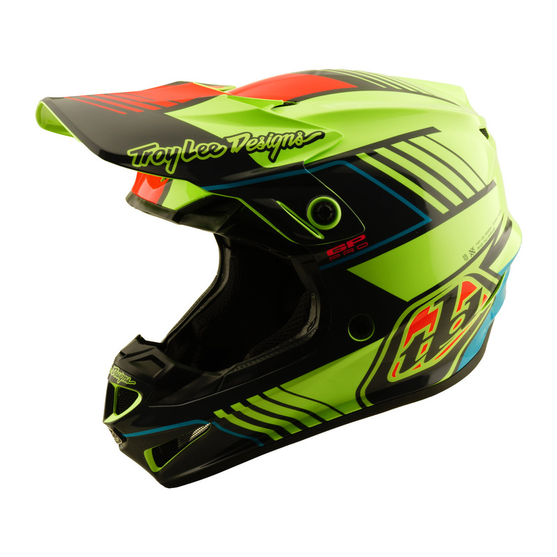 Casque Cross Enfant Troy Lee Designs GP Pro Segment Jaune
