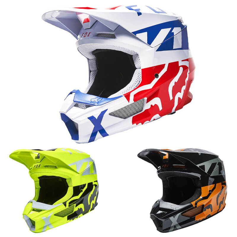 Casque Cross Fox Racing V1 Skew MIPS 2022 - FX MOTORS