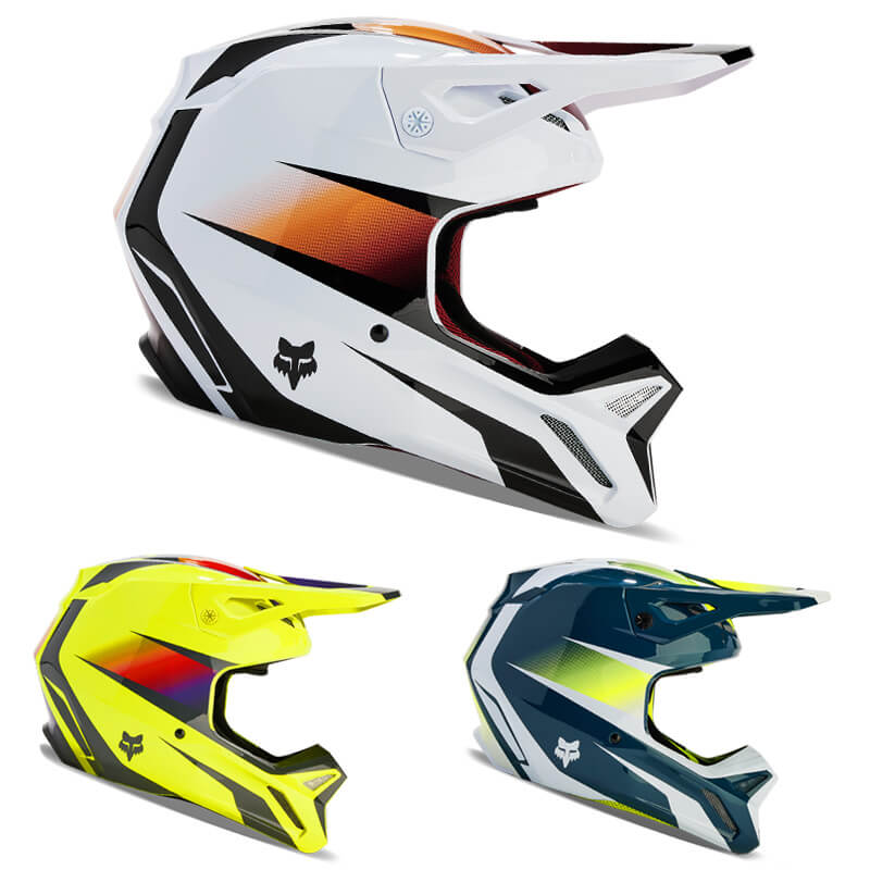 Casque Cross Fox Racing V1 Flora MIPS 2024