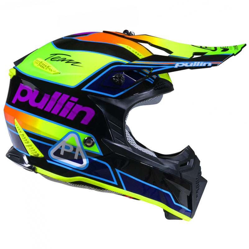 Casque Cross Pull-In Team Neon