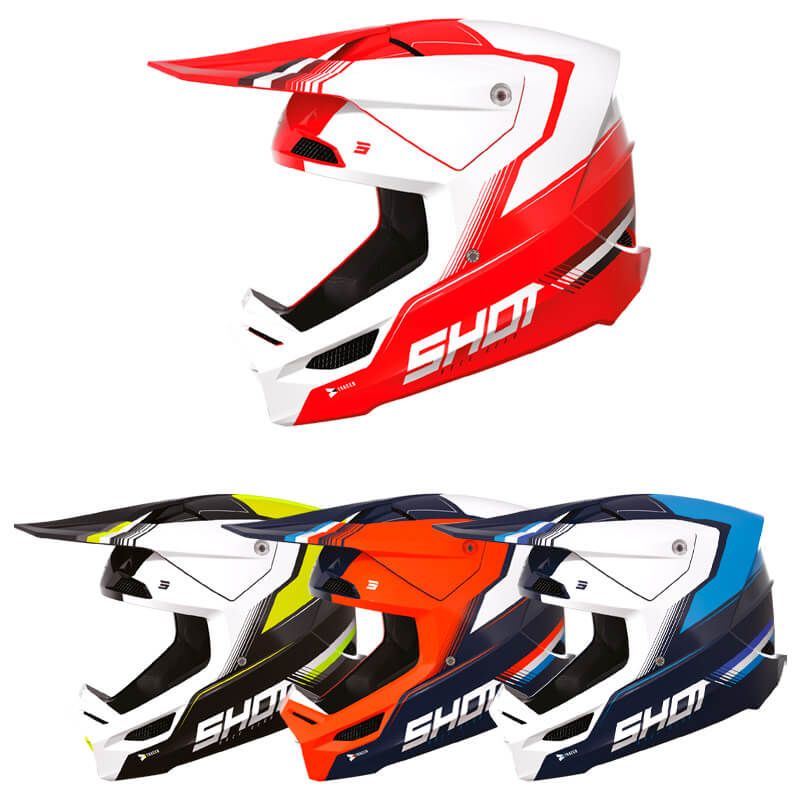 Casque Cross Shot Race Tracer MIPS 22-06