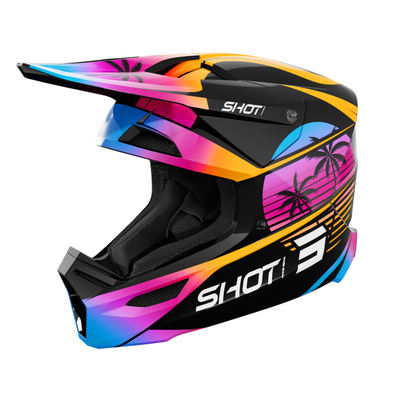 Casque Cross Shot Enfant Furious Miami 2026
