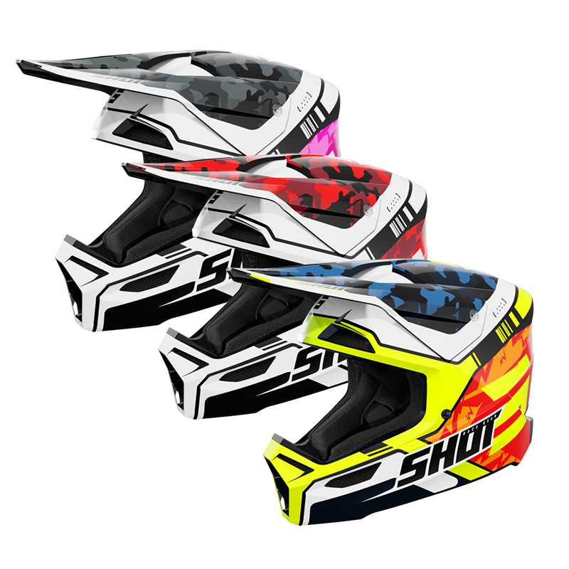 Casque Cross Shot Enfant Furious Flash 2026