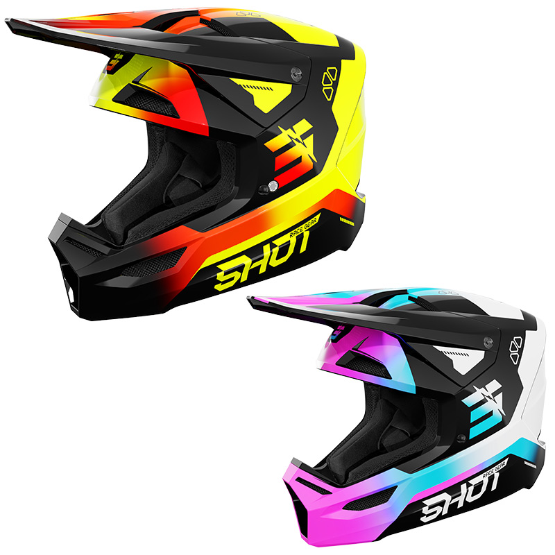 Casque Cross Shot Enfant Furious Rocket 2027