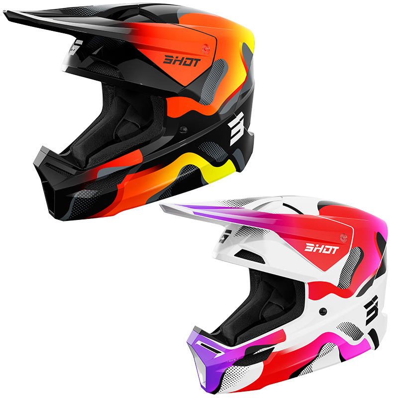 Casque Cross Shot Furious Zebra 2027
