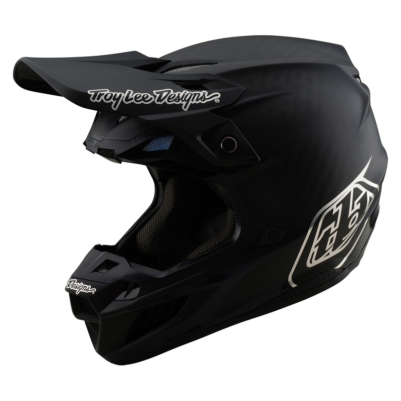Casque Cross Troy Lee Designs SE5 Carbon Mono Noir