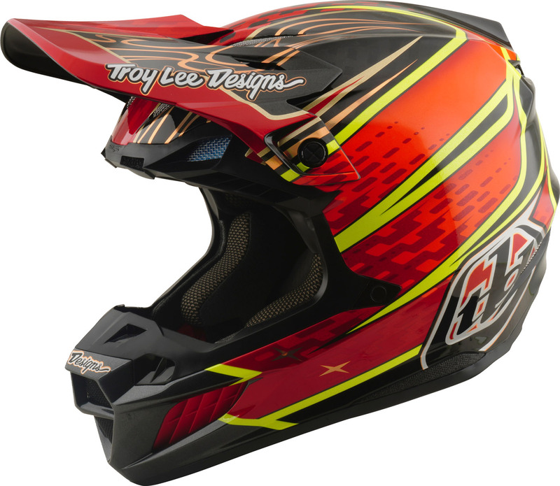 Casque Cross Troy Lee Designs SE5 Carbon Wings