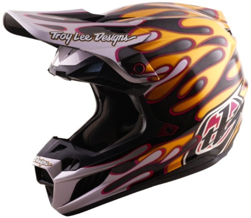Casque Cross Troy Lee Designs SE5 Carbon Overspray