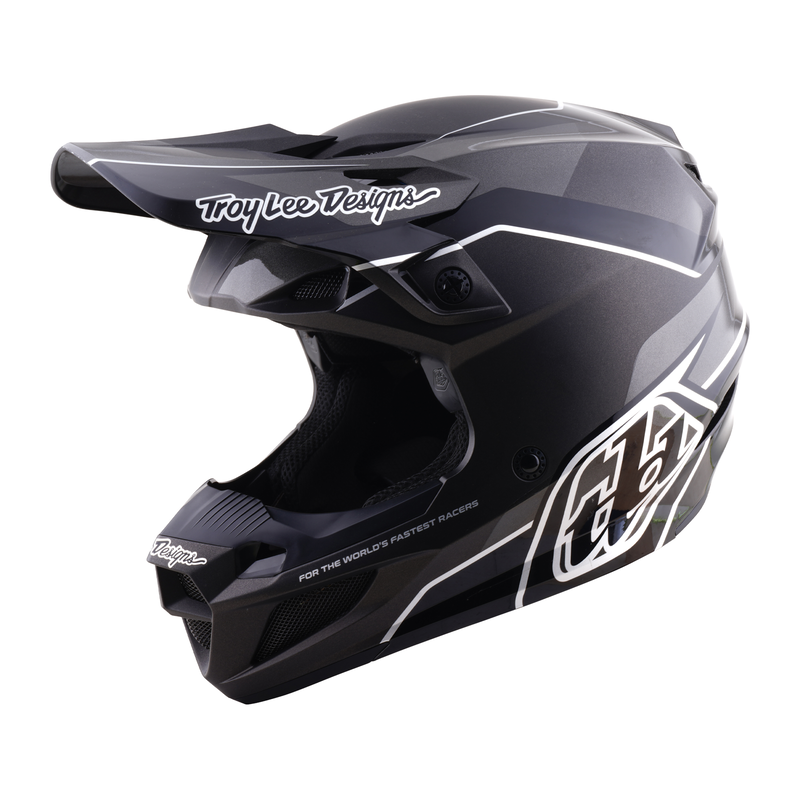 Casque Cross Troy Lee Designs SE5 Polycarbonate Stand Noir