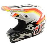 Casque Cross Troy Lee Designs SE5 Polycarbonate Dash Orange