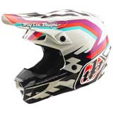 Casque Cross Troy Lee Designs SE5 Polycarbonate Dash Rose