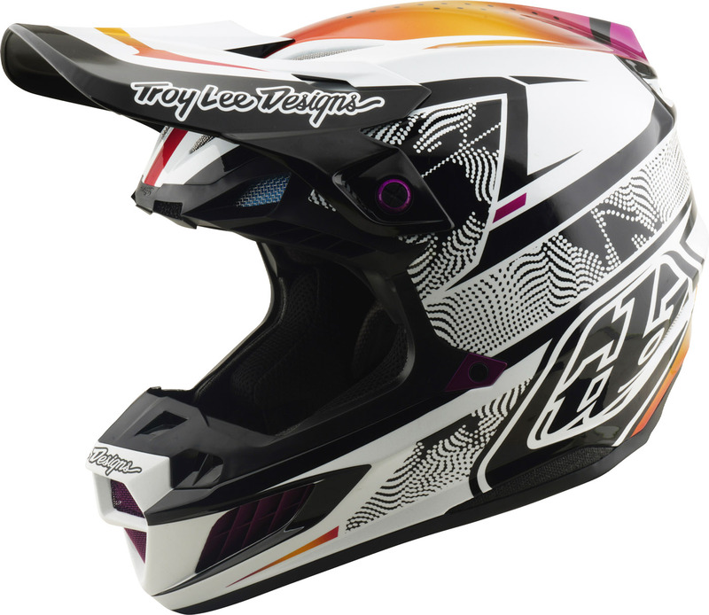 Casque Cross Troy Lee Designs SE5 Composite Lined Up