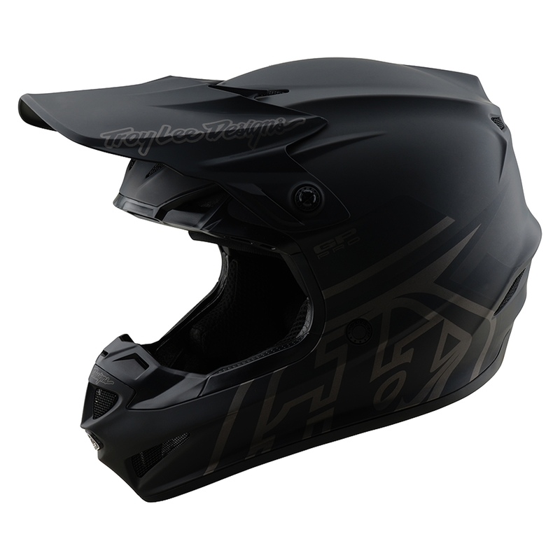 Casque Cross Troy Lee Designs GP Pro Mono Noir