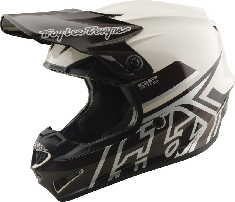 Casque Cross Troy Lee Designs GP Pro Mono Marron