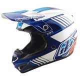 Casque Cross Troy Lee Designs GP Pro Segment Bleu