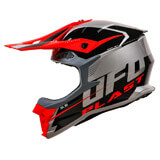 Casque Cross UFO Intrepid Brillant