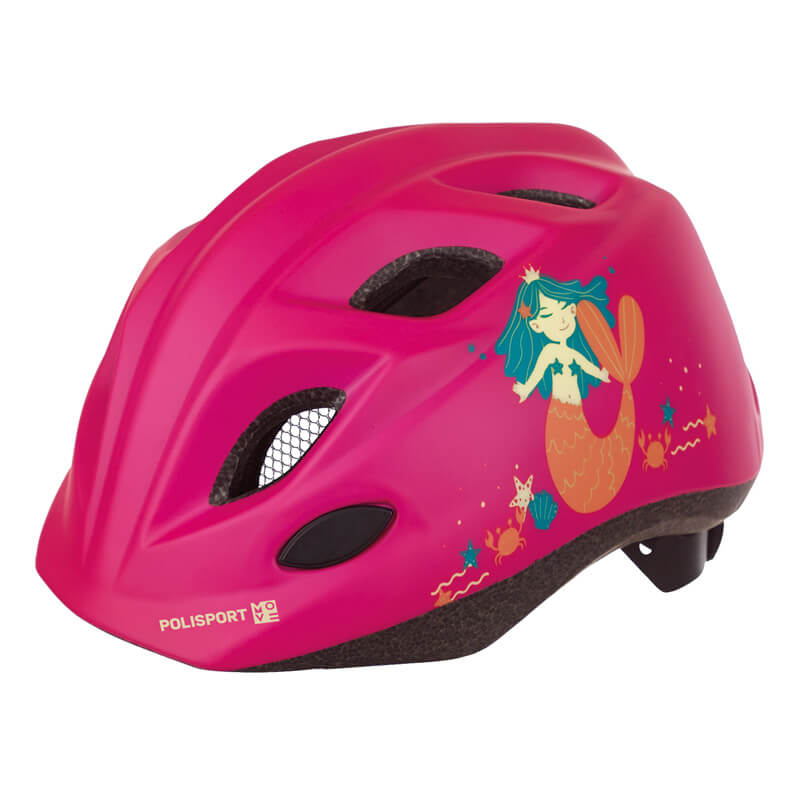 Casque Vélo Enfant Polisport Mermaid LED