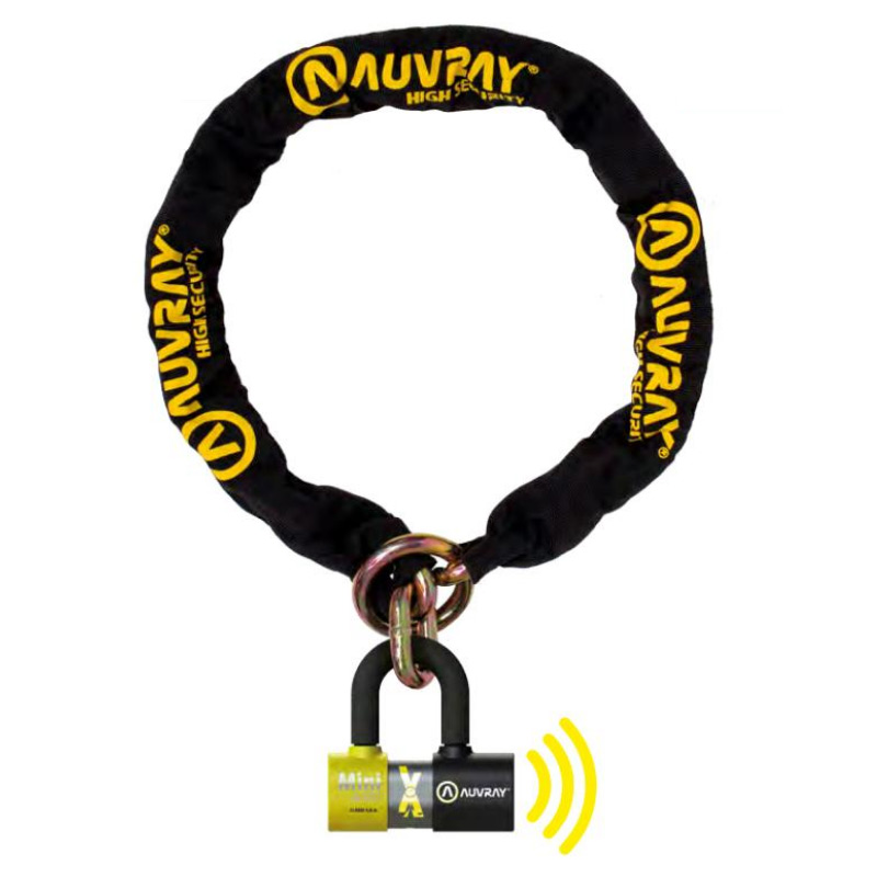 Chaîne XTREM AUVRAY + Bloque Disque XTREM Mini Alert classé SRA