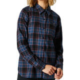 Chemise Femme Fox Racing Pines Flannel Bleu